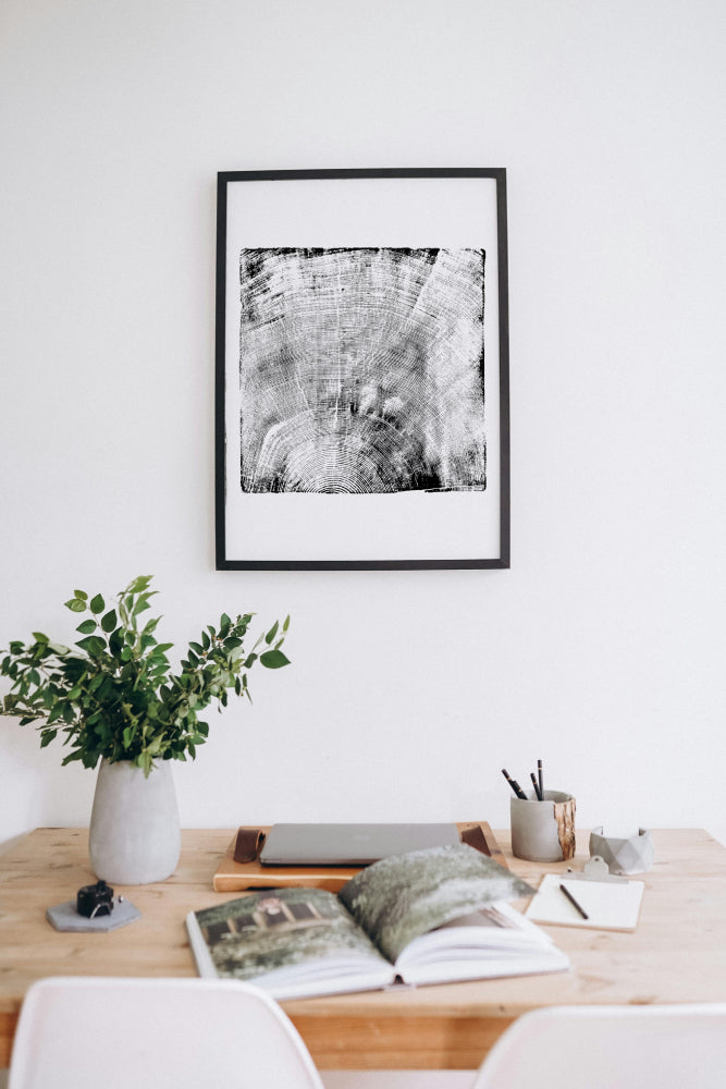 Print #18F - 250 yr old Fir - with Frame