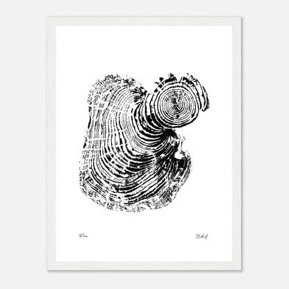 Print #16F - Pine - with Frame