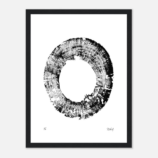 Print #23F - Fir - with Frame