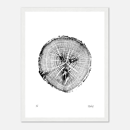 Print #8F - Fir - with Frame