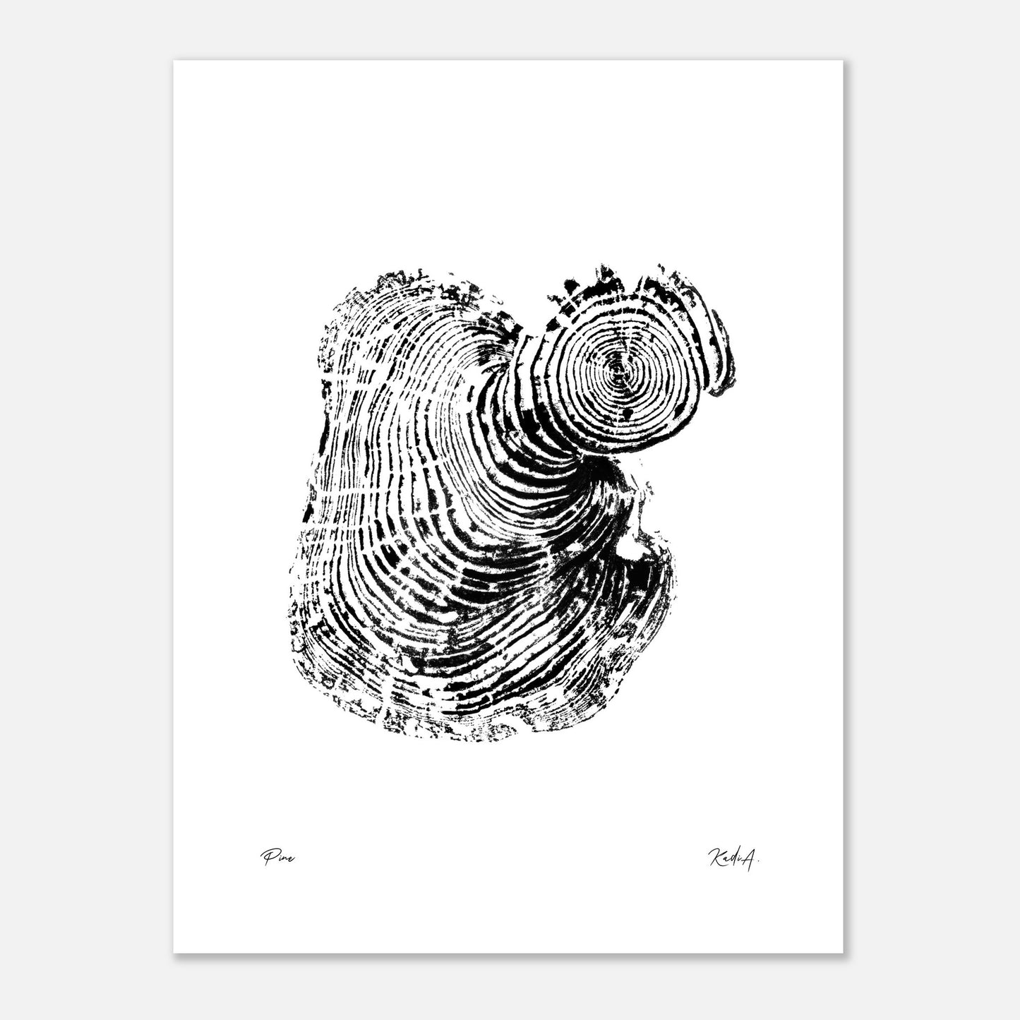 Print #16 - Pine